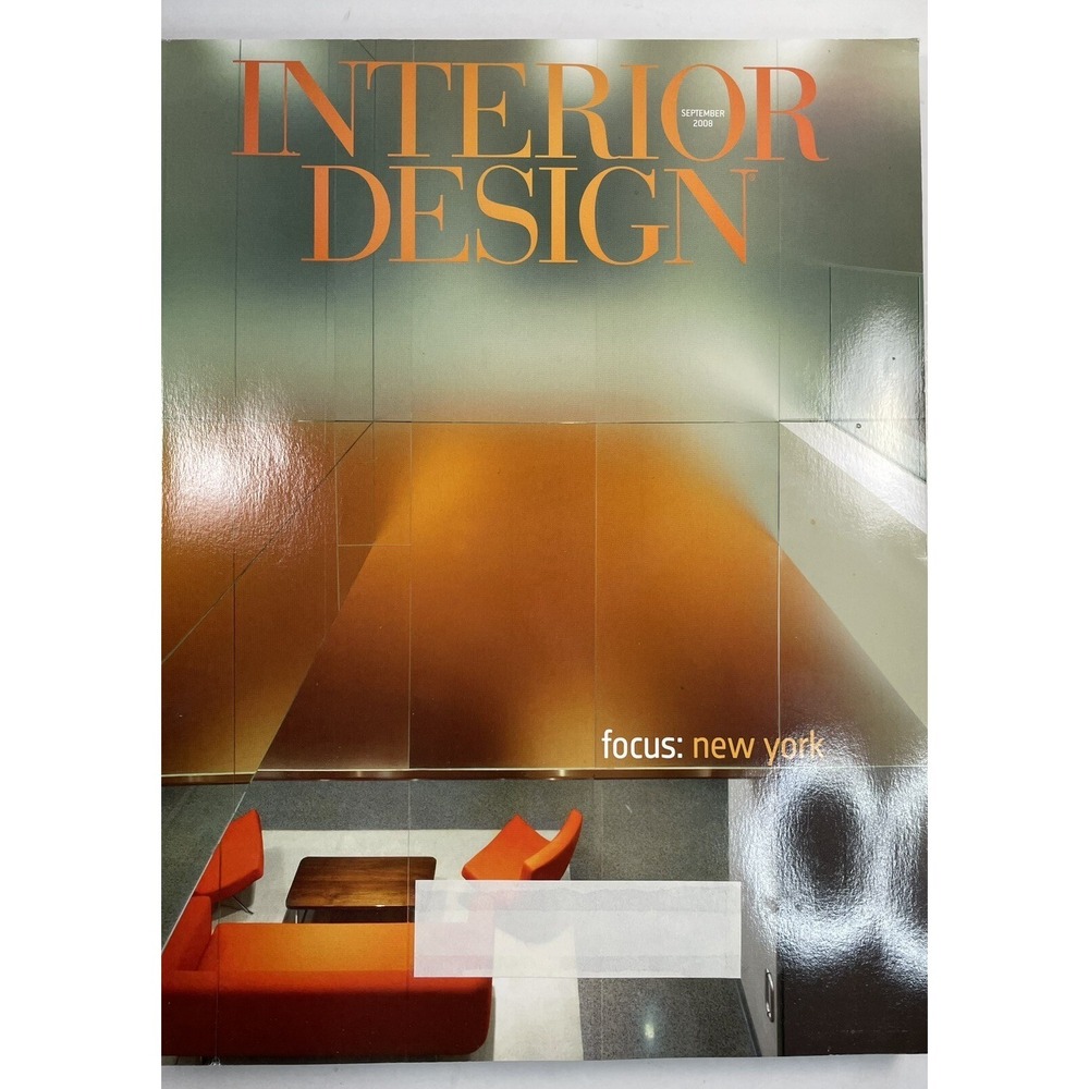 interior design magazine "New York" September 2008